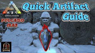 Where To Find The Artifact Of The Devious | Ark: Volcano Map Guide