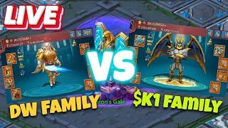Lords Mobile - Baron war. $K family Vs DW family!