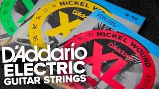 Strings Direct TV | D'Addario Electric Guitar Strings Ranges (inc. NYXL)