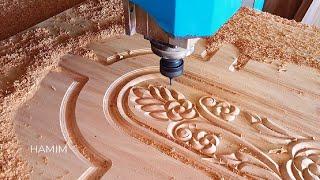 2025 CNC machine job work | Best wood door carving designs | Hamim Wood art working | Door design