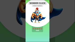 Animash Gameplay | WONDER CLUCK #shorts #transformation #chicken #superhero