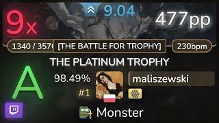  9⭐maliszewski | KEMOMIMI EDM SQUAD - THE PLATINUM TROPHY [THE BATTLE FOR TROPHY]+HD 98.49% #1 | 9