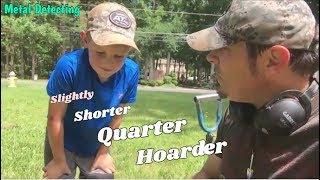 Slightly Shorter Quarter Hoarder - Metal Detecting an old farm with far away friends