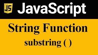 substring Method in JavaScript (Hindi)