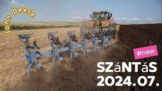 Szántás 2024.07.| John Deere | Abaúj.