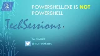 Windows PowerShell Gotcha - PowerShell.exe is NOT PowerShell