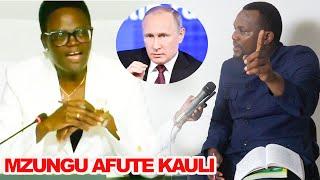 KIJANA MZALENDO AMKABA TULIA "ALIPASWA KUMWAMBIA M-UKRAIN AFUTE KAULI YAKE/PUTIN KIJANA WA NYERERE"