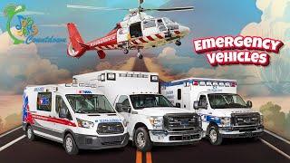 Top 10 Favorite Emergency Vehicles  |  Job Jams Countdown