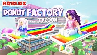 Roblox: Donut Factory Tycoon  / Complete Finished Tycoon with Lucky Blocks!