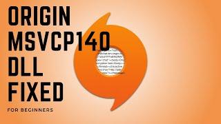msvcp140.dll missing origin (FIXED 2021)