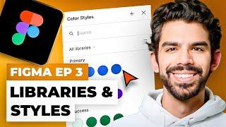How to use Figma Styles & Libraries?