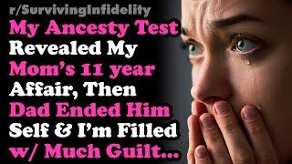 Ancestry Tests Revealed My Mom's 11 yr Affair & Dad Ended Himself I Feel Guilty Surviving Infidelity