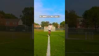 Beginner to pro skills #soccer #football #skills #shorts