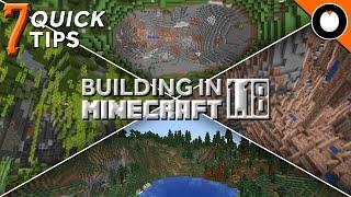 7 Quick Tips for Building in Minecraft!