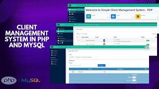 Client Management System in PHP and Mysql with Source Code