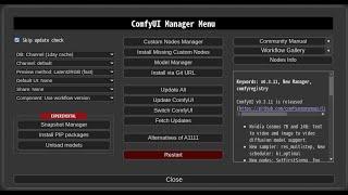 Cài Manager cho ComfyUI