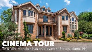 This Staten Island Mansion has an elevator, and it's for sale | Cinema Tour