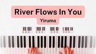 River Flows In You | Easy Piano Tutorial