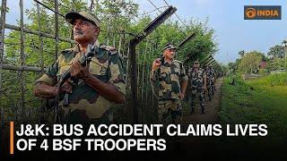 J&K: Bus accident claims lives of 4 BSF troopers | DD India