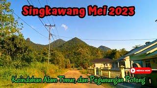 Traveling Vlog, Menikmati Keindahan Alam Timur Singkawang Menuju Gunung Poteng