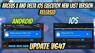 [NEW] ARCEUS X AND DELTA IOS EXECUTOR NEW LASTEST VERSION V647 REALISED | EXECUTOR MOBILE/PC ROBLOX