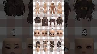 Roblox cute brown girl avatar choose your favourite? #roblox #robloxedit #robloxshorts #shorts
