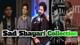 Sad Shayari Collection !! Breakup Shayari Video Collection !! Painful Poetry Video !! Majbur Shayar