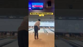 What Is Your Highest Bowling score? #shorts #bowling