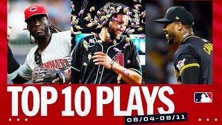 Top 10 Plays of the Week (Fastest pitches, UNBELIEVABLE catches AND MORE!)