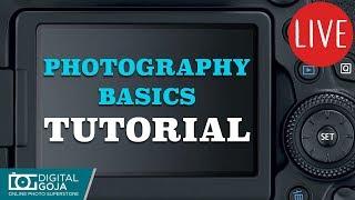 LIVE ISO, Aperture, & Shutter Speed Tutorial Photography Basics