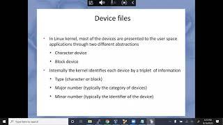 Introduction to Character device driver