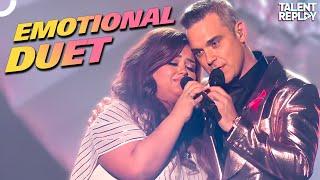 A Dream Duet: Scarlett Lee & Robbie Williams Perform "Angels!" | X Factor UK