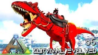 ARK: SURVIVAL EVOLVED: ALPHA ALLOSAURUS TAMING E06 !!! ( EXTINCTION CORE MODDED )