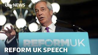 Nigel Farage holds Reform UK press conference in Wales - watch live | ITV News