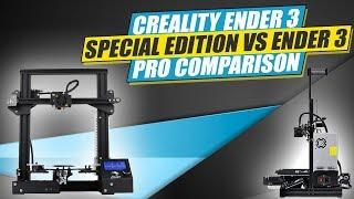 Creality Ender 3 vs Ender 3 Pro Comparison