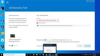 How to Install Windows 10 Using Dell OS Recovery Tool on Dell PC