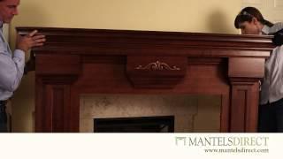 Wood Fireplace Mantel Surround | Installation | MantelsDirect.com