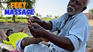 ASMR || ANKLE ADJUSTMENT SPECIAL FEET AND LEG MASSAGE | COMBINED WITH HEAD MASSAGE |