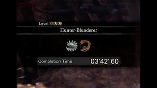 [MHWI] Hunter-Blunderer | Radobaan & Viper Tobi-Kadachi (Sticky LBG) 03'42"60