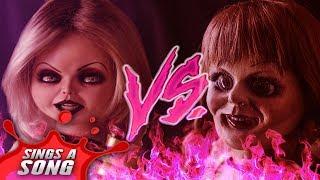 Annabelle vs Tiffany (The Conjuring Vs Childs Play Chucky Scary Rap Battle Parody)