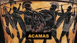 Acamas - a son of the Trojan elder Antenor and defender of Troy during the Trojan War!