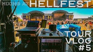 A Day In The Life Of An Audio Engineer: Daily Vlog 5 / HELLFEST