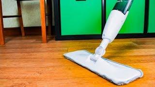 Xiaomi Deerma Del Mar Spray MOP - удобная швабра с распылителем воды