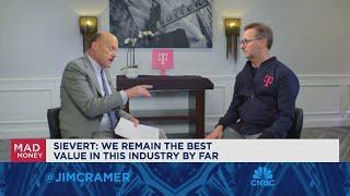 T-Mobile CEO Mike Sievert sits down with Jim Cramer