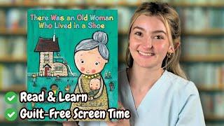 Speech Therapist Reads "The Old Woman Who Lived in a Shoe" | Early Language Skills | Read Aloud