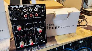 Unboxing e Recensione - the t.mix MicroMix 2 USB