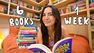 I tried reading my 6 book TBR in one week...