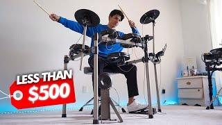 This CHEAP Drum Set sounds REALLY GOOD!