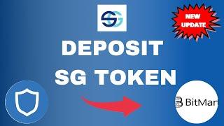 HOW TO TRANSFER SG TOKEN FROM TRUST WALLET TO BITMART EXCHANGE #sgtoken #nanaysvlog