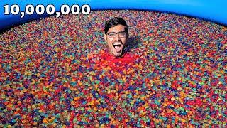 10 Million Orbeez in Swimming Pool | 10,000,000 पानी की गोलियों का पूल | Super Experiment